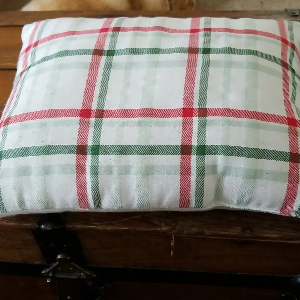 And The Stockings Were Hung Holiday Accent Pillow